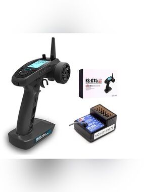 NEW Flysky FS-GT5 6CH AFHDS RC Transmitter w/FS-BS6 Receiver for RC Car Boat